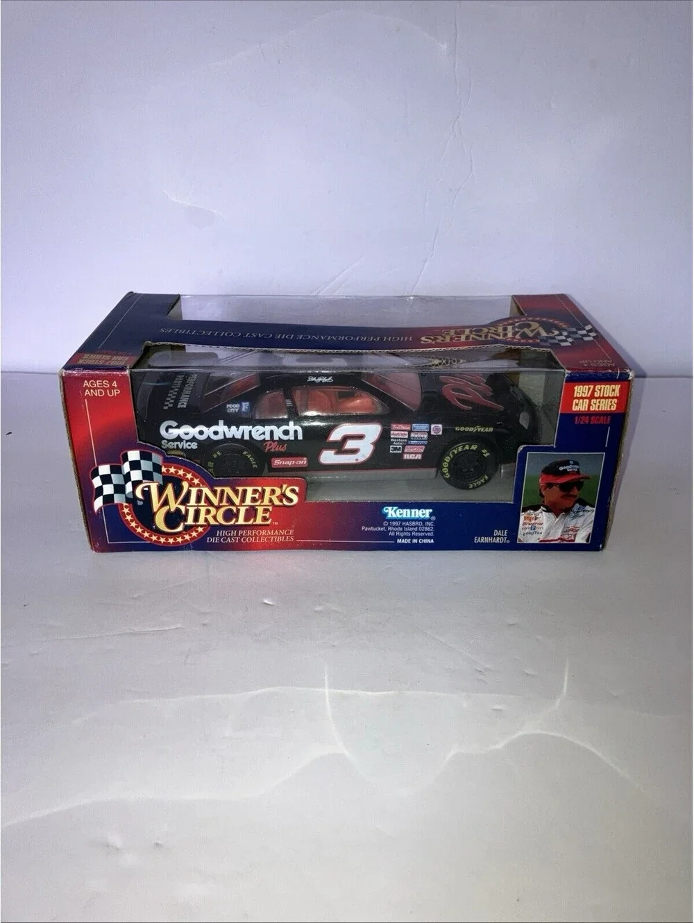 VINTAGE 1998 Winners Circle Dale Earnhardt #3 NASCAR GM Goodwrench Plus 1/24 NEW